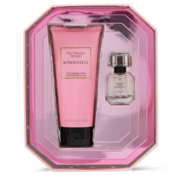 Подарунковий набір для тіла Fragrance set mini perfume and lotion Bombshell