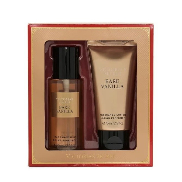 Подарунковий набір для тіла Fragrance set mini mist and lotion Bare vanilla