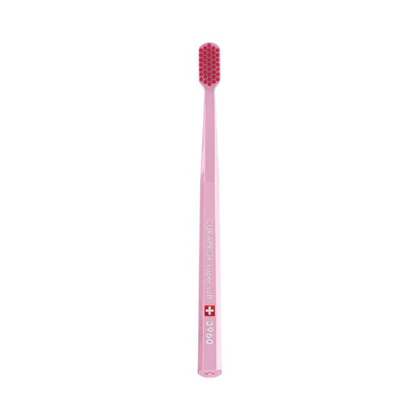 Зубна щітка Cs 3960 super soft, d 0,12 мм (рожевий - червоний)
