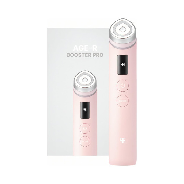 Пристрій для домашнього догляду за шкірою 6 в 1 AGE-R booster pro (pink)