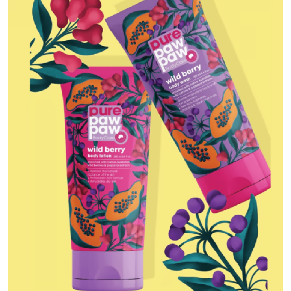 Гель для душу Wash body care Wild berry