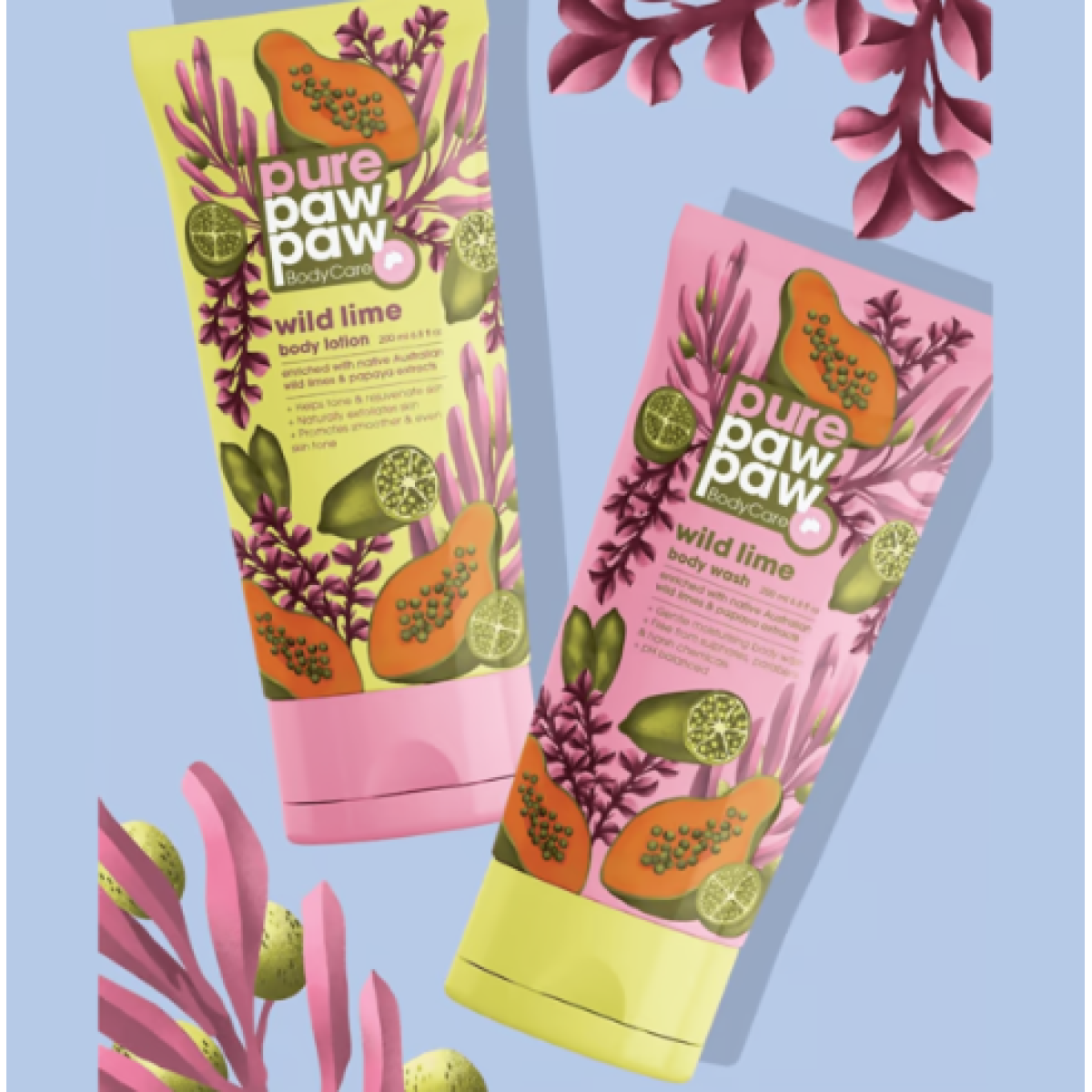 Зволожувальний лосьйон для тіла Lotion body care Wild lime
