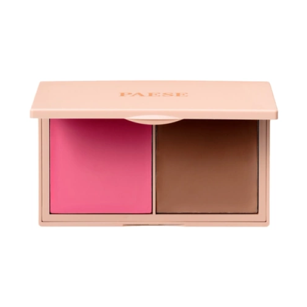Контурна палетка для обличчя Kiss my cheeks face contouring palette Cold
