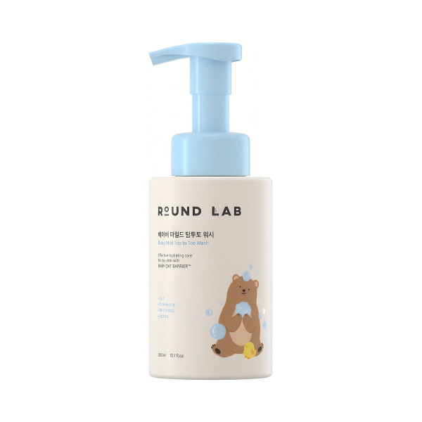 Дитяча пінка для купання Baby mild top to toe wash