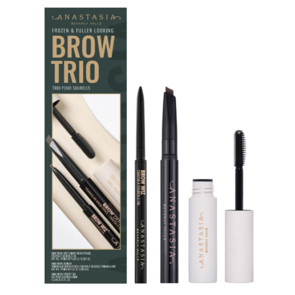 Набір для брів Frozen & fuller looking brow trio Medium brown