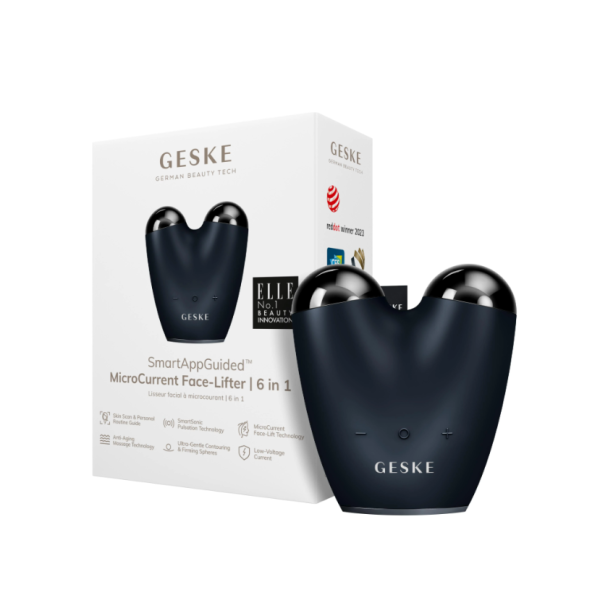 Мікрострумовий підтягувач обличчя Microcurrent Face-Lifter 6 в 1 Black