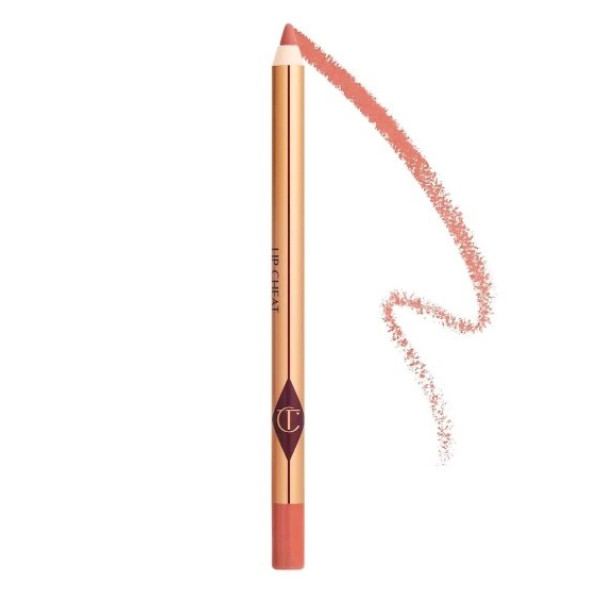 Водостійкий м'який олівець для губ у міні форматі Lip cheat travel size Iconic nude