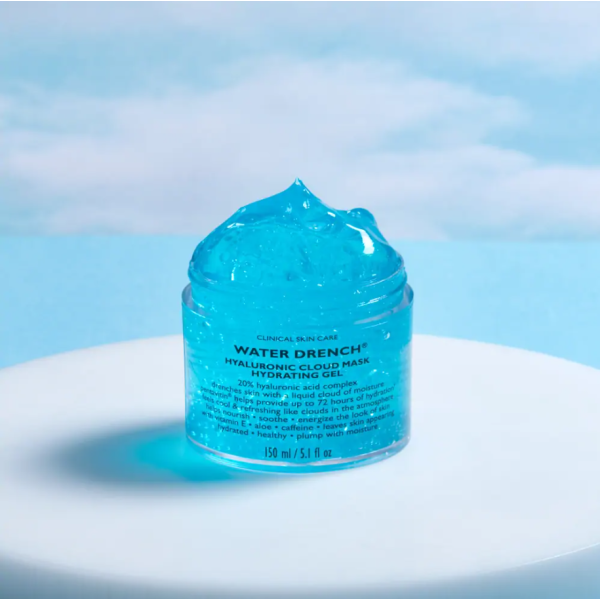 Зволожувальна гелева маска для обличчя з гіалуроновою кислотою Water drench hyaluronic cloud mask hydrating gel
