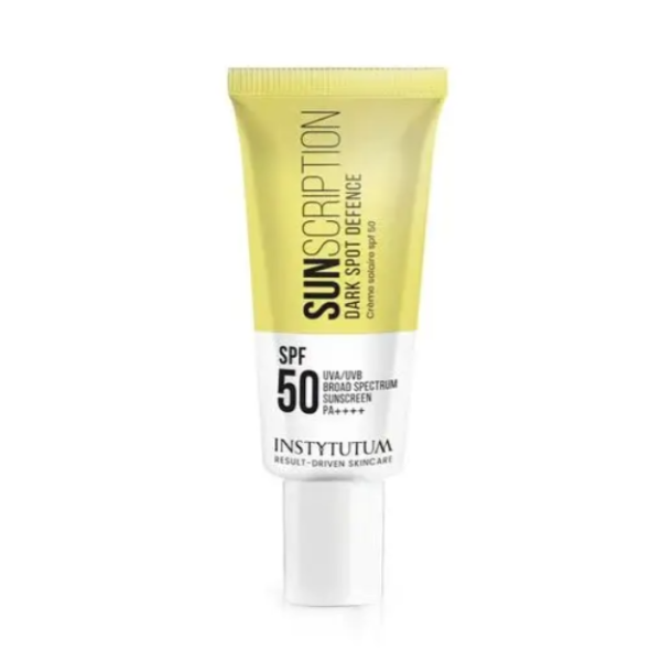 Сонцезахисний крем з освітлювальним ефектом у міні форматі Sunscription dark spot defence spf50 travel size