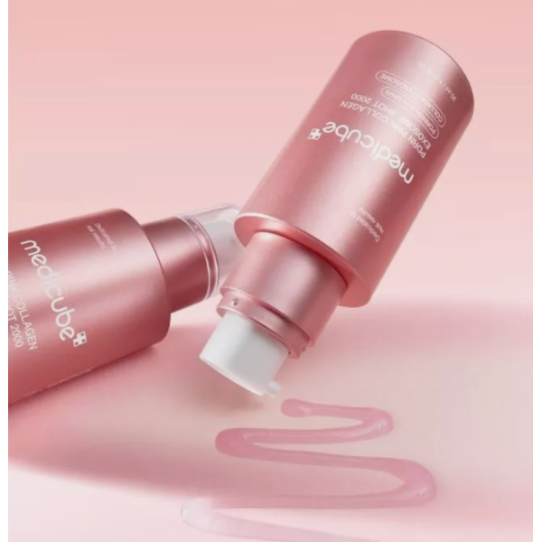 Регенеруюча сироватка з полінуклеотидами, екзосомами та спікулами PDRN pink collagen exosome shot 7500