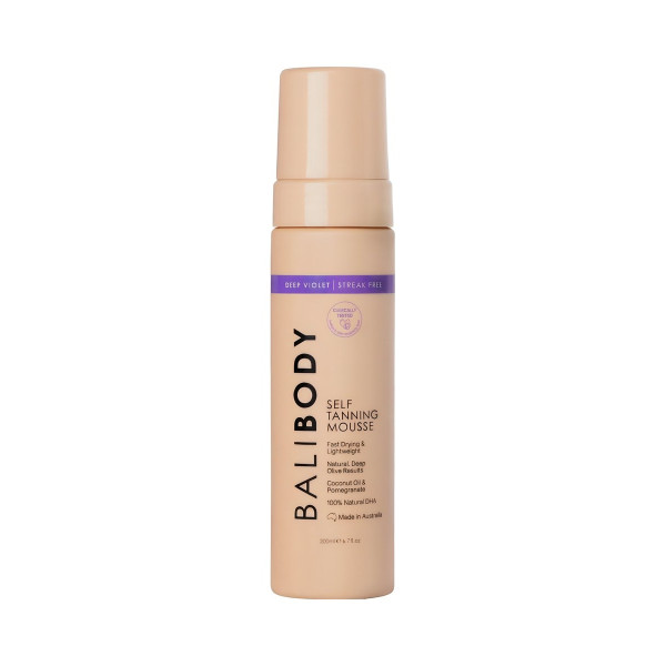 Мус-автозасмага для тіла Deep violet self tanning mousse
