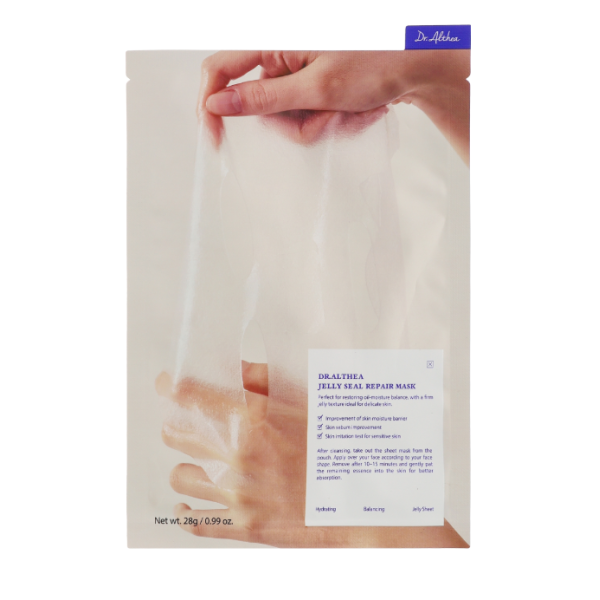 Тканинна маска відновлювальна з гіалуроновою кислотою Sheet mask Jelly seal dewy