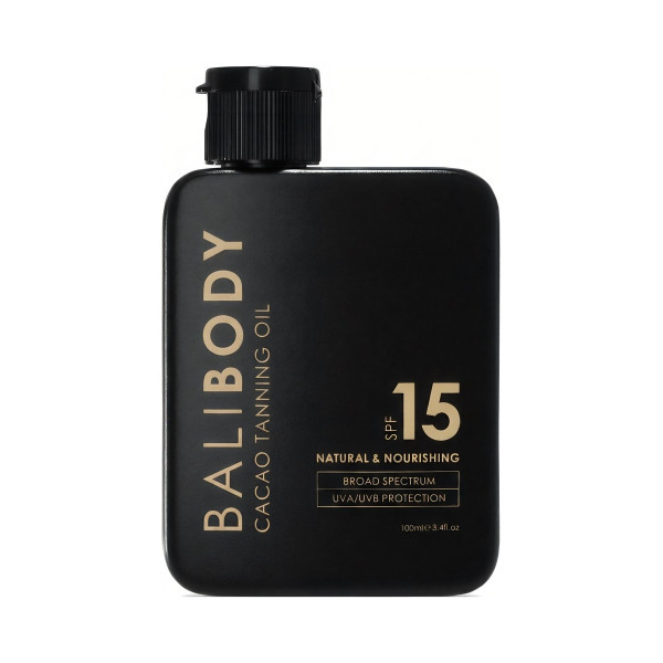 Олія для посилення засмаги з какао Tanning oil spf 15 Cacao