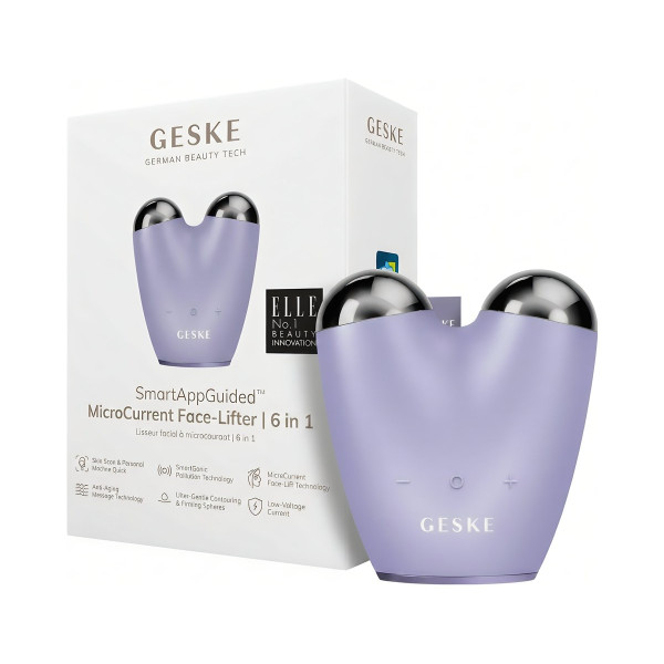 Мікрострумовий підтягувач обличчя Microcurrent Face-Lifter 6 в 1 Purple