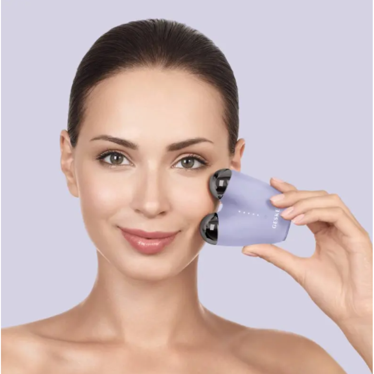 Мікрострумовий підтягувач обличчя Microcurrent Face-Lifter 6 в 1 Purple