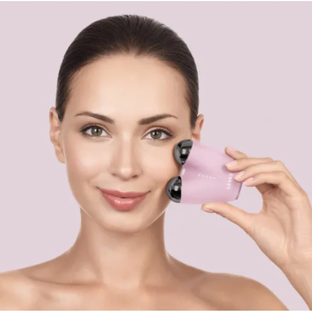 Мікрострумовий підтягувач обличчя Microcurrent Face-Lifter 6 в 1 Pink