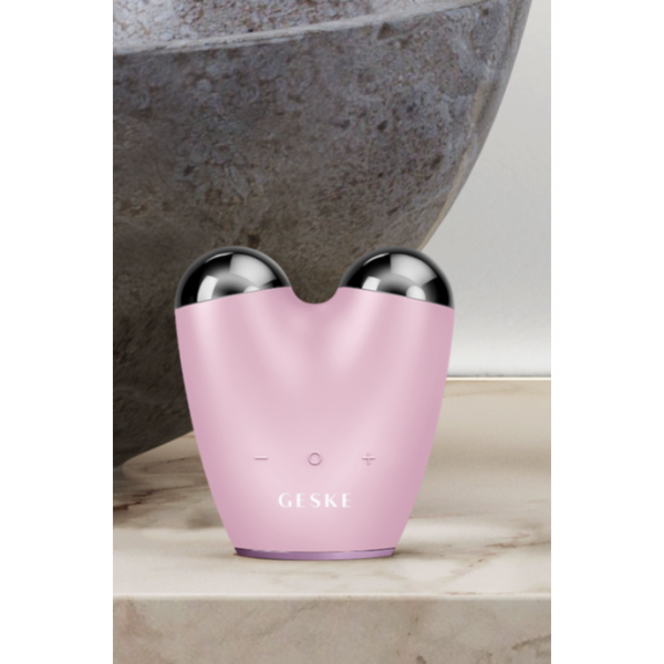 Мікрострумовий підтягувач обличчя Microcurrent Face-Lifter 6 в 1 Pink