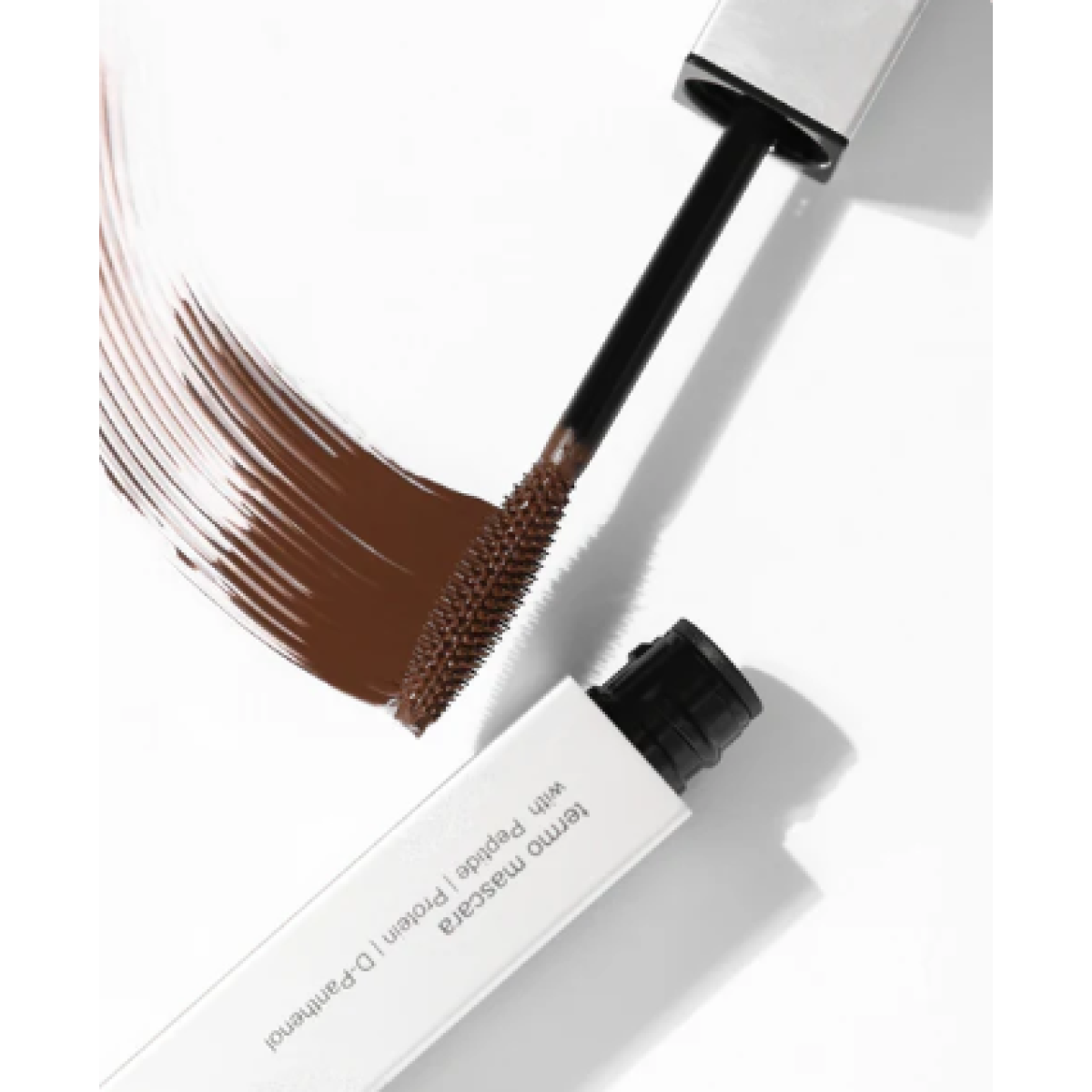 Термотуш з пептидами коричнева Termo mascara with peptides Brown