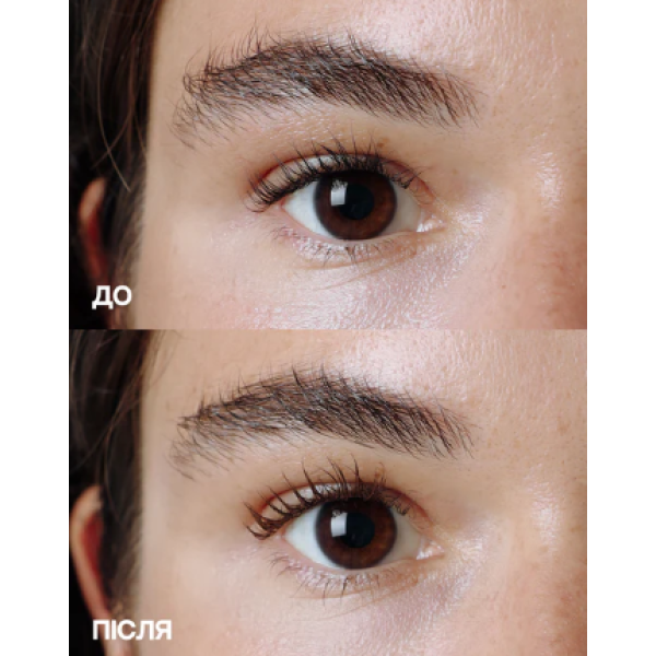 Термотуш з пептидами коричнева Termo mascara with peptides Brown