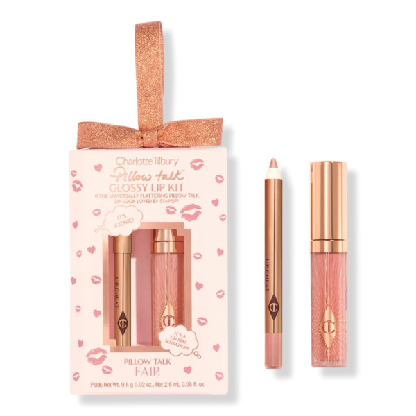 Набір для макіяжу Mini pillow talk glossy lip kit (original)