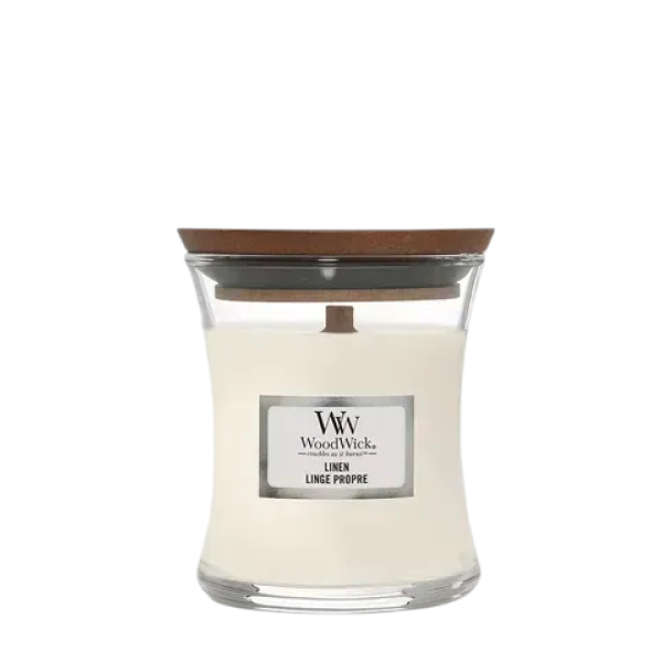 Ароматична свічка з ароматом свіжовипраної білизни Mini candle Linen