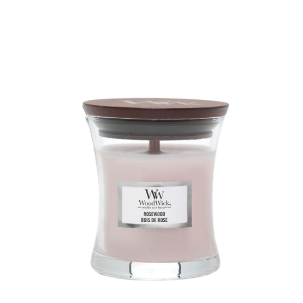 Ароматична свічка з ароматом троянди, кедра і мускусу Mini candle Rosewood