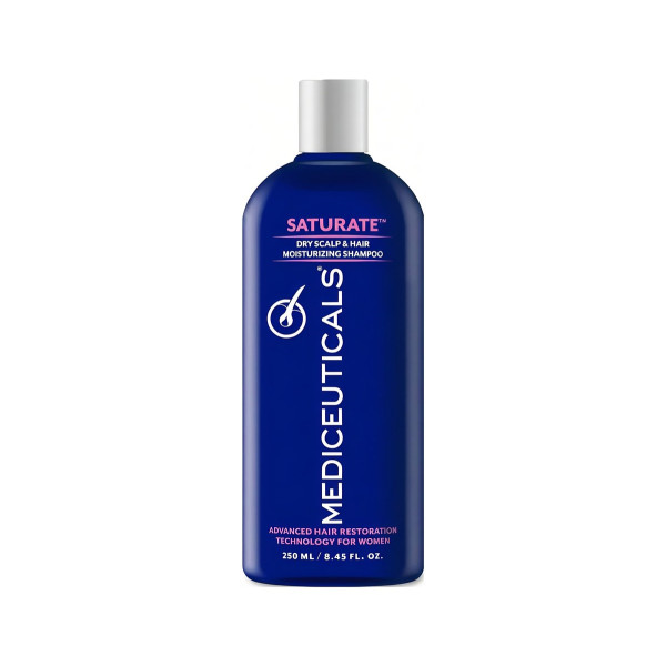 Шампунь для жінок проти випадіння для сухої шкіри голови Saturate shampoo