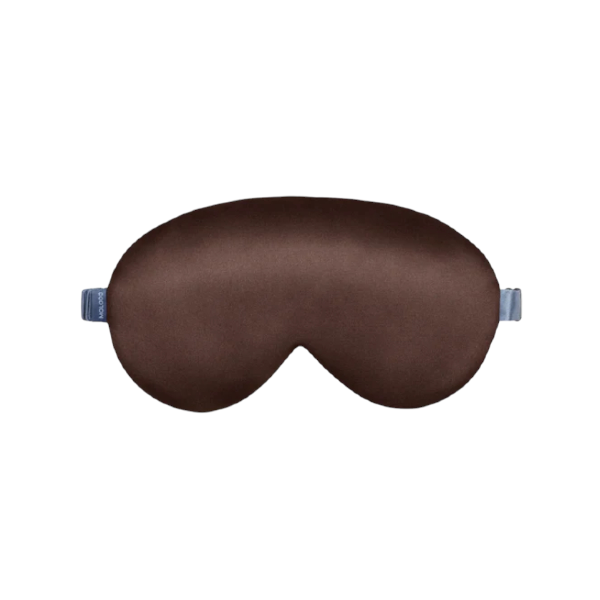 Шовкова маска для сну Silk sleep mask Brown