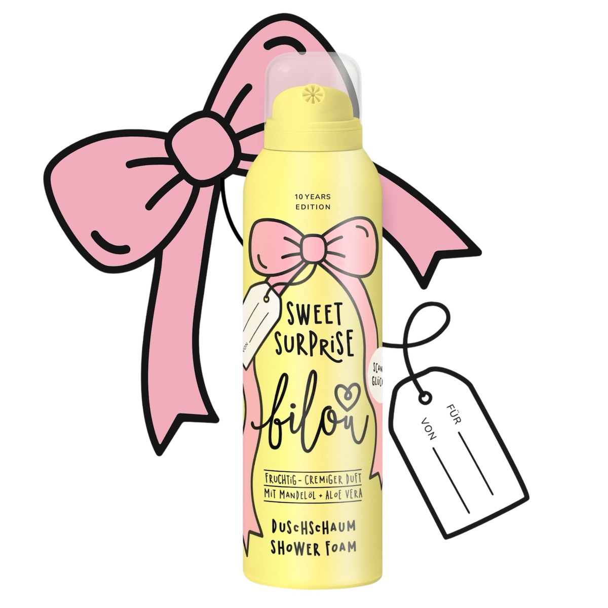 Пінка для душу з фруктовим ароматом Shower foam Sweet surprise