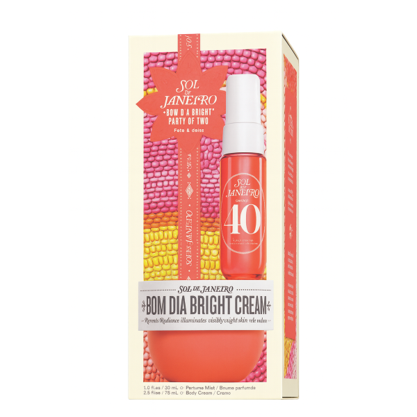 Лімітований подарунковий набір для тіла Body set travel size bom dia bright party of two