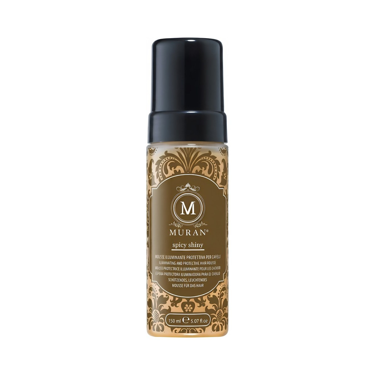 Захисний мус для сяйва волосся Spicy shiny illuminating hair mousse