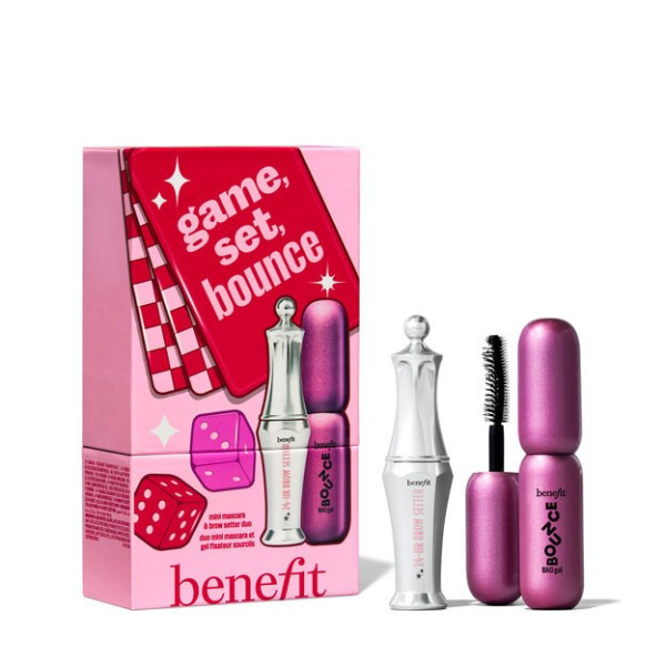 Набір для макіяжу з тушшю та гелем для брів Make up set game set bounce