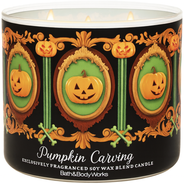Ароматична свічка 3-Wick candle candle Pumpkin carwing