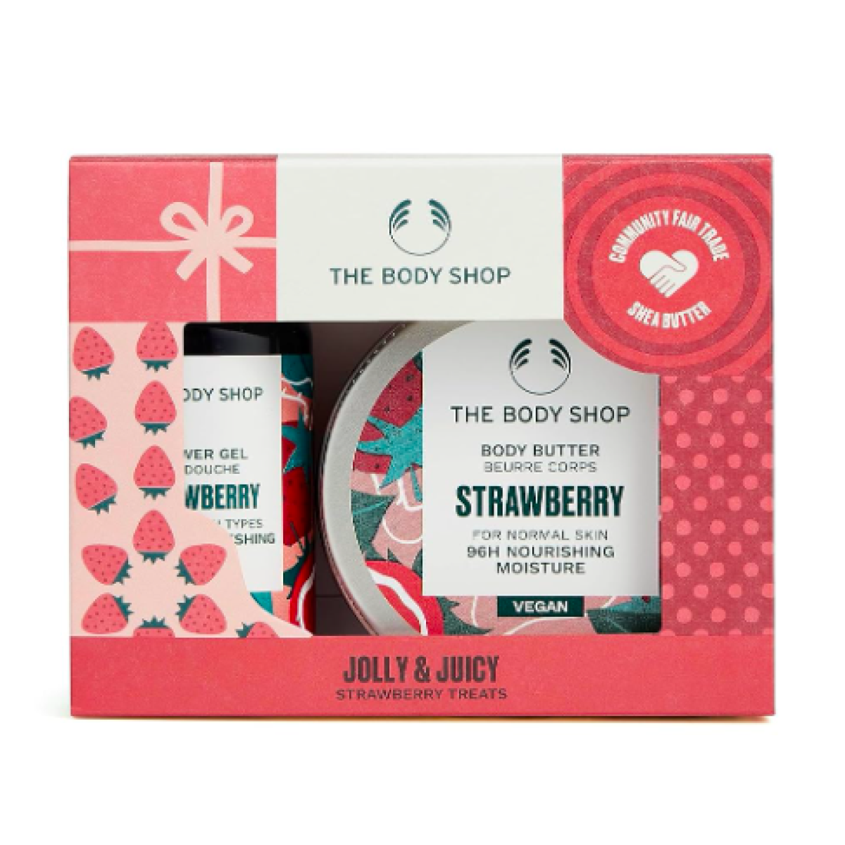Подарунковий набір  для тіла Mini gift set Strawberry