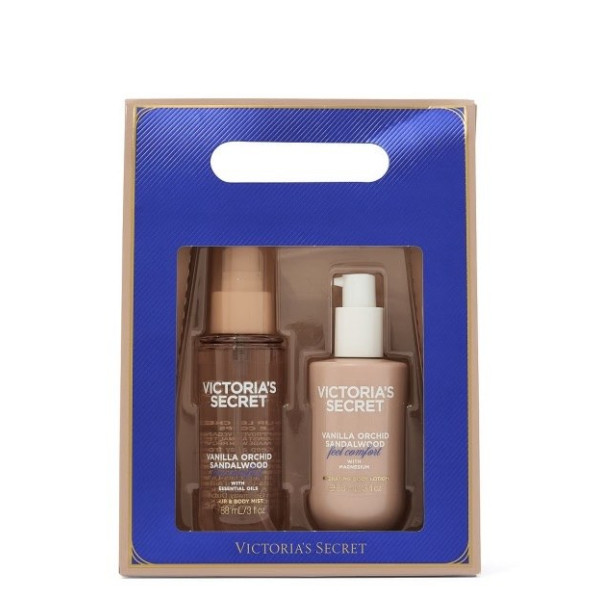 Подарунковий набір для тіла Fragrance set mini mist and lotion Vanilla orchid and sandalwood