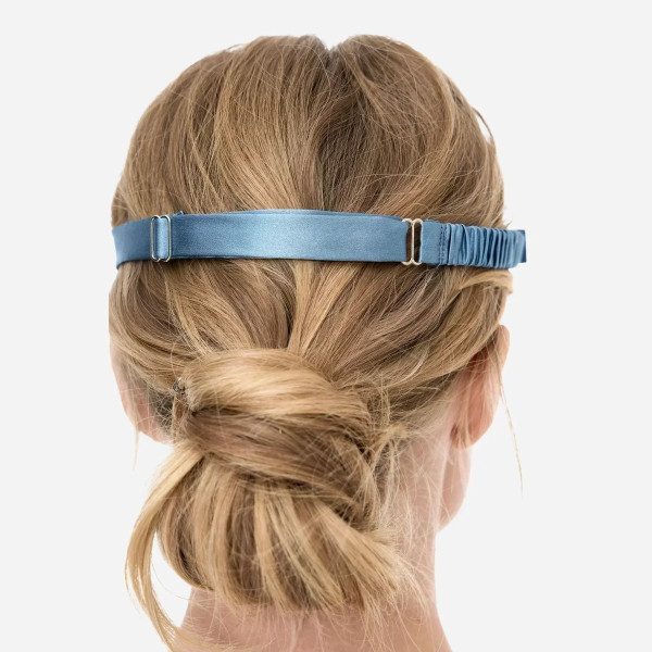 Шовкова маска для сну Silk sleep mask Evergreen