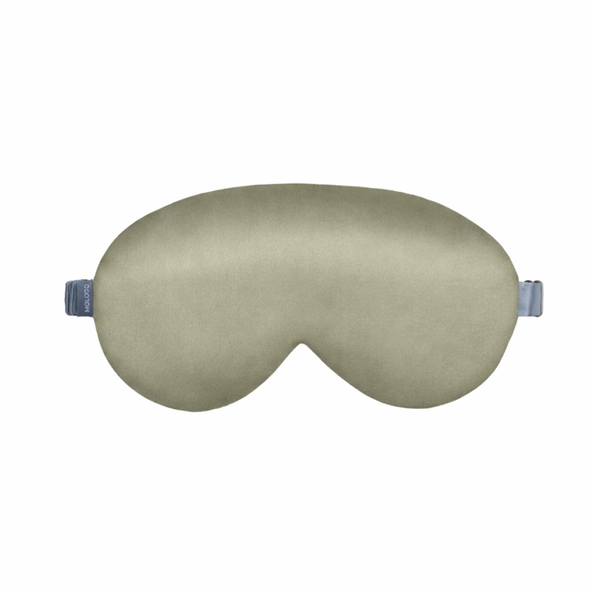 Шовкова маска для сну Silk sleep mask Forest moss