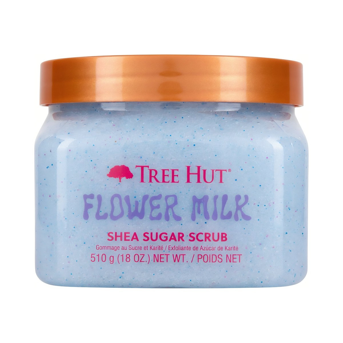 Цукровий скраб для тіла Sugar scrub Flower milk
