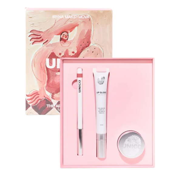 Лімітований набір для макіяжу губ All in beauty trio make up set Glam + Flirt + Diva)
