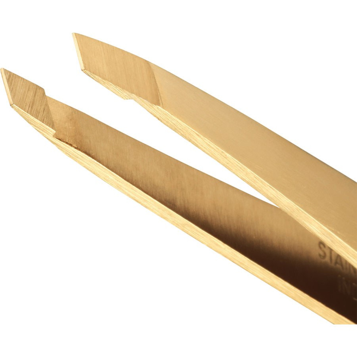 Пінцет для брів Brow slant tweezer Ultra gold