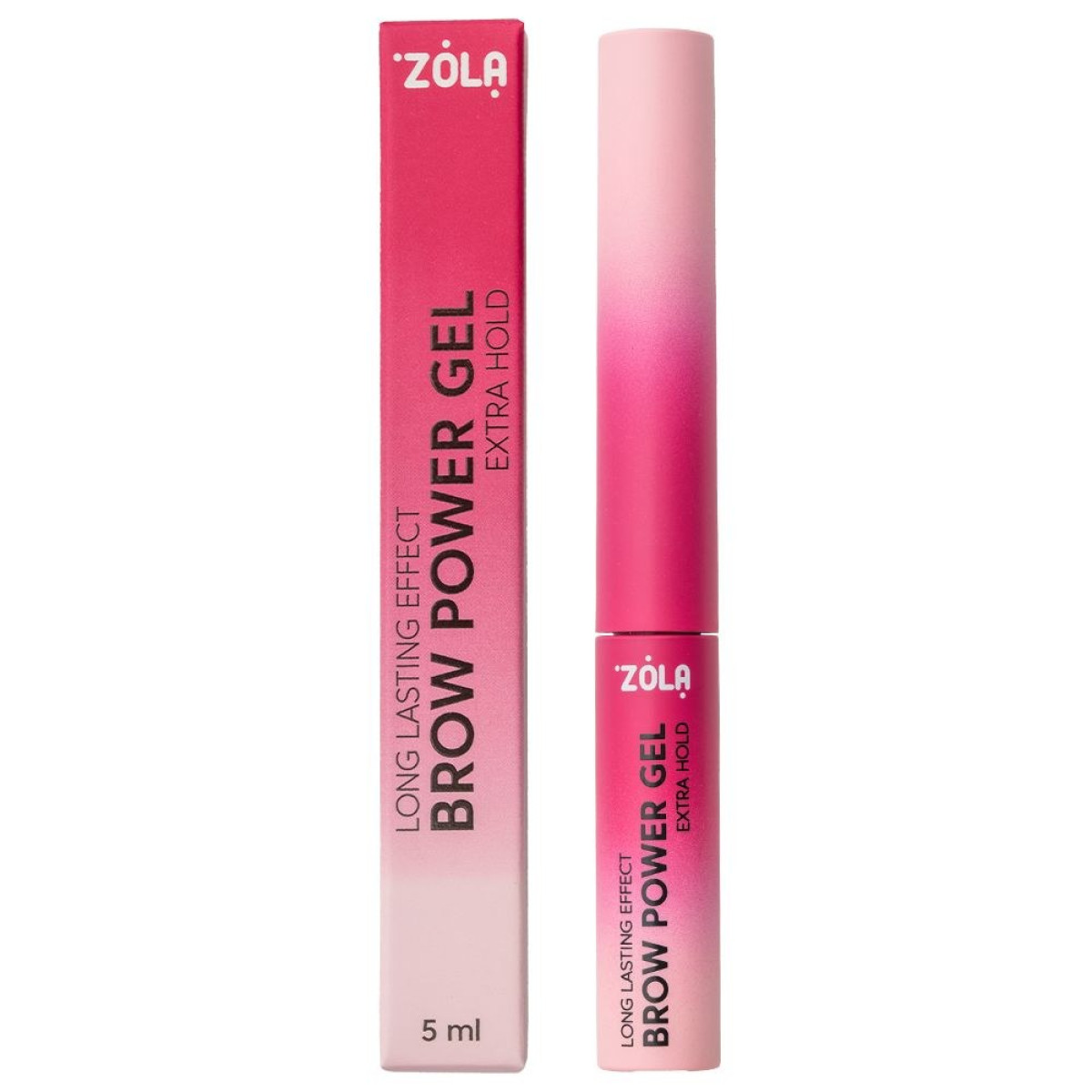 Фіксуючий гель для брів Power brow gel extra hold Clear
