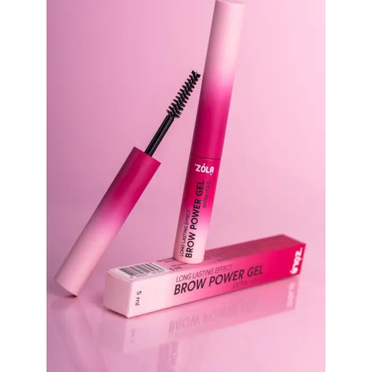 Фіксуючий гель для брів Power brow gel extra hold Clear