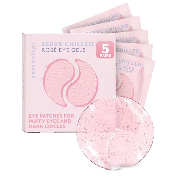 Освіжаючі патчі з екстрактом троянди (5 пар) Serve chilled rose eye gels