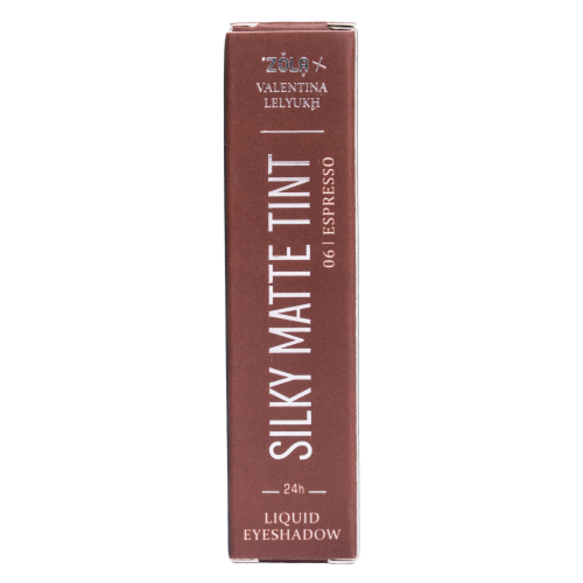 Рідкі тіні для очей Silky matte tint 06 Espresso
