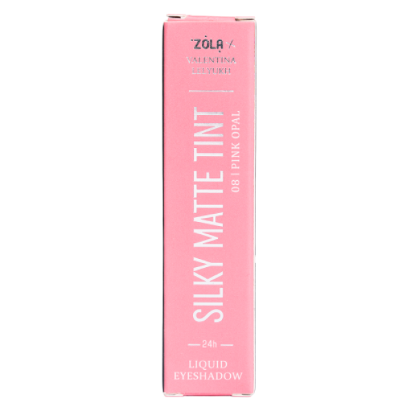 Рідкі тіні для очей Silky matte tint 08 Pink opal