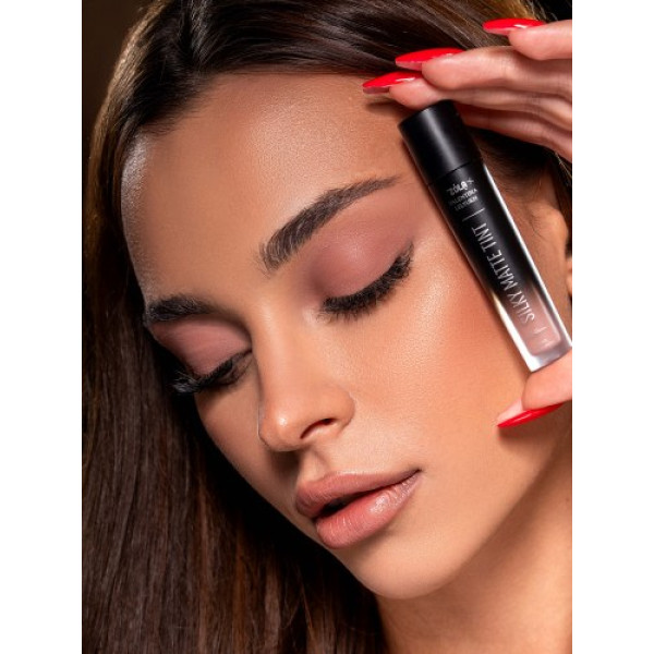 Рідкі тіні для очей Silky matte tint 08 Pink opal