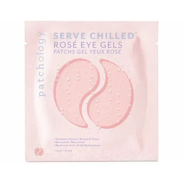 Освіжаючі патчі з екстрактом троянди (1 пара) Serve chilled rose eye gels