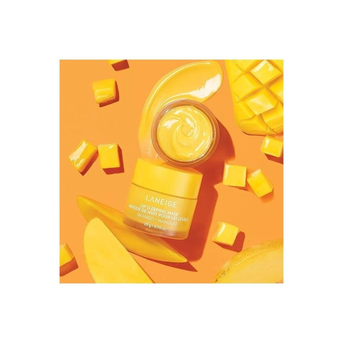 Бальзам маска для губ у міні форматі Sleeping lip mask Mango