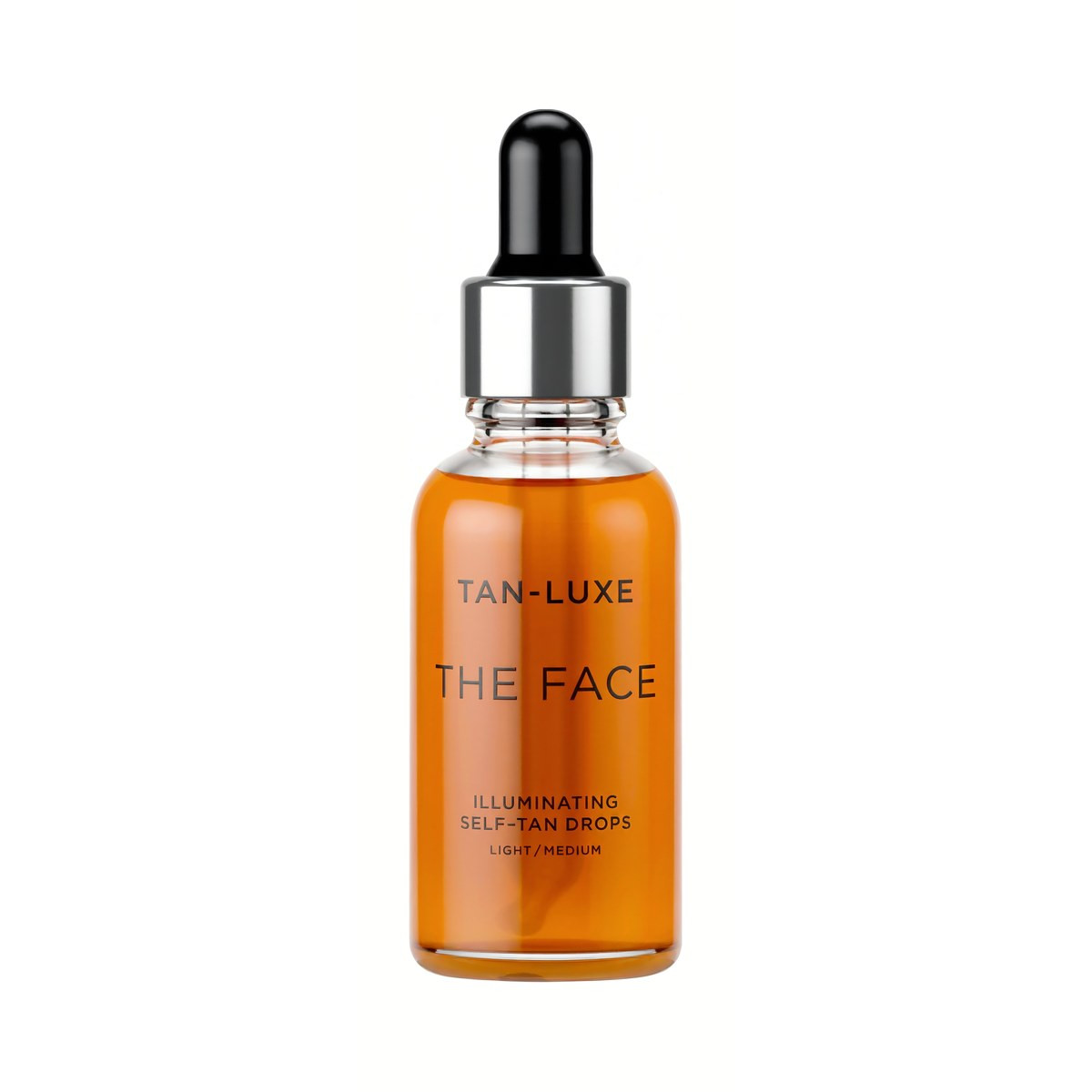 Краплі для автозасмаги обличчя Face self tan drops Light/medium