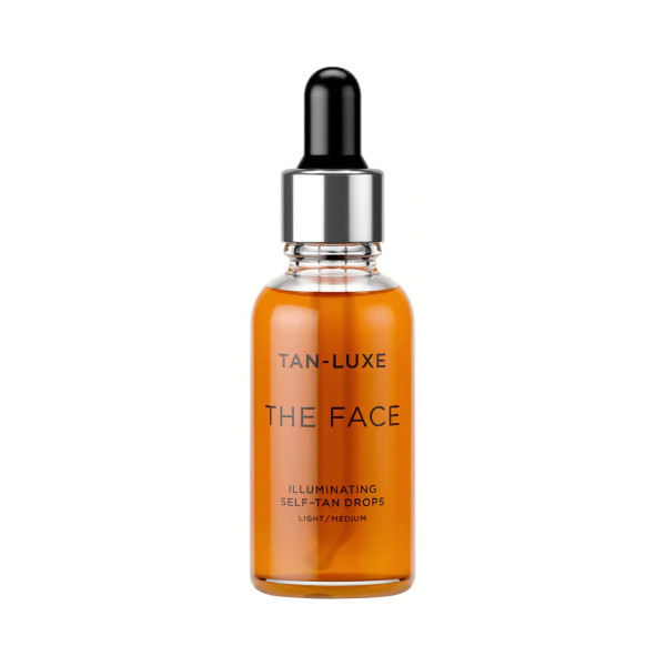 Краплі для автозасмаги обличчя Face self tan drops Light/medium